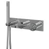 Смеситель для душа Remer Chrono CH97D2 встраиваемый в стену хром