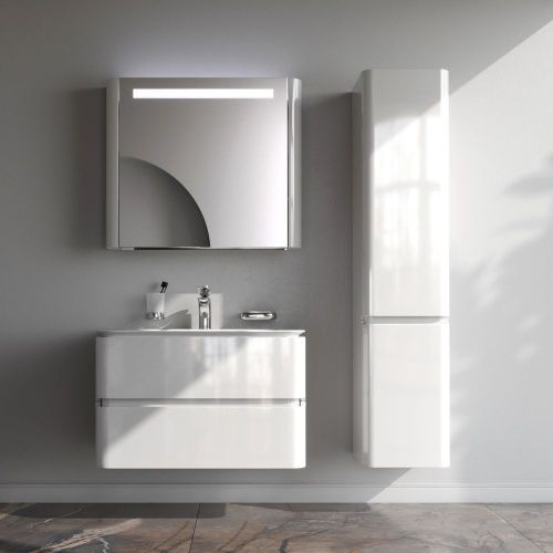 Тумба под раковину Am.Pm Sensation M30FHX0802WG 80х50 подвесная цвет белый - фото 5