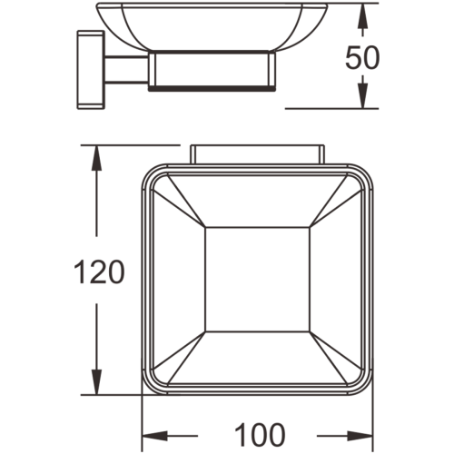 Мыльница BELZ B90402 - фото 3