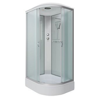 Душевая кабина Niagara Classic 333944L 130х90 асимметричная с крышей ориентация левая