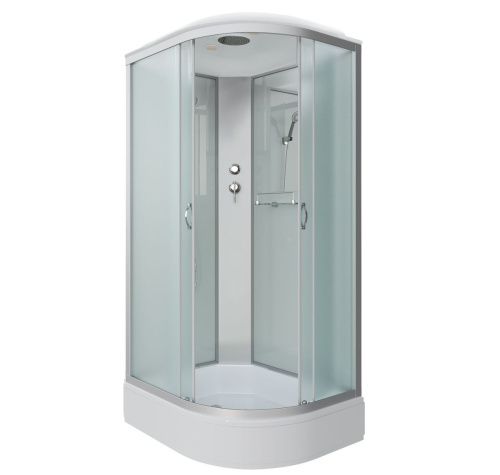 Душевая кабина Niagara Classic 339844L 90х80 асимметричная с крышей ориентация левая