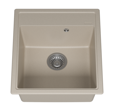 Кухонная мойка Misty Imperial IMP-46х51-02 45х50 цвет бежевый поверхность матовая
