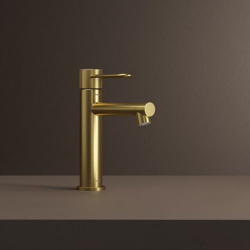 Смеситель IDDIS Duna DUNMG00i01 на раковину золото - фото 2