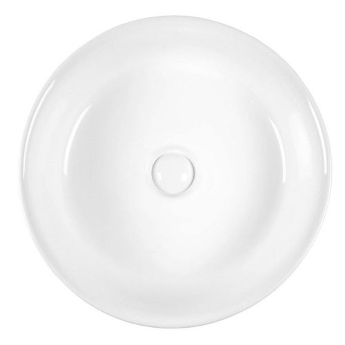 Раковина из сантехнического фарфора Bond Circle S60-410 40х40 накладная цвет белый без отверстий под смеситель - фото 3