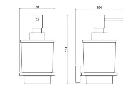 Дозатор Aquatek ЛИБРА AQ4305CR
