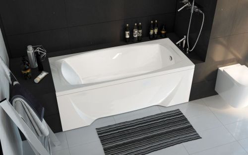 Ванна акриловая 1MarKa PRAGMATIKA 01пр17375 175х75 пристенная прямоугольная без каркаса - фото 5