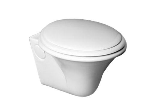 Чаша унитаза подвесная Hatria SCULTURE YXKN01 цвет белый без сиденья каскадный смыв