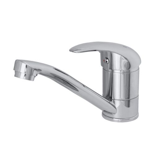 Смеситель для кухни Сантаком StOmega 3305 на мойку черный/хром - фото 2