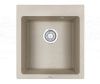 Кухонная мойка Granula 4651, ПИРИТ 50х45 цвет бежевый поверхность матовая
