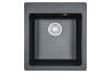 Кухонная мойка Granula 4201, ШВАРЦ 40х50 цвет черный поверхность матовая