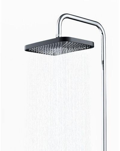 Верхний душ Orange S14TSb 30х20 черный - фото 4