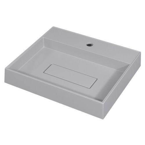 Раковина из искусственного камня Uperwood Tanos Quartz 291030048 50х40 накладная цвет белый - фото 5