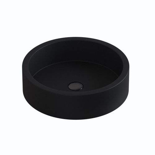 Раковина из искусственного камня Uperwood Round 291020316 30х30 накладная цвет черный - фото 5