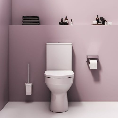 Комплект унитаз-компакт напольный с бачком и аксессуарами для ванной комнаты Am.Pm Spirit CK70DC