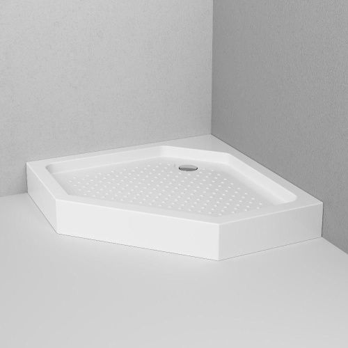 Душевой поддон из ABS-пластика Damixa Skyline DX35WT-405-090MT 90х90 белый - фото 4