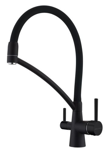Смеситель для кухни Paulmark SIEGEN Si213111-AN на мойку черный