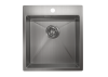 Кухонная мойка Granula 4600, СТАЛЬ САТИН 45х50 цвет нержавеющая сталь поверхность матовая
