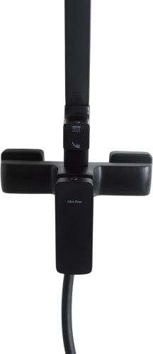 Душевая стойка Allen Brau Infinity 5.21012-31 настенная цвет черный - фото 4