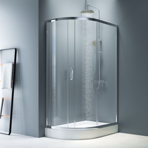 Душевой уголок Am.Pm Like W83UG-302U120MT 120х80 стекло прозрачное профиль хром без поддона - фото 3