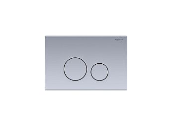 Клавиша смыва механическая Aquatek KDI-0000036 цвет нержавеющая сталь