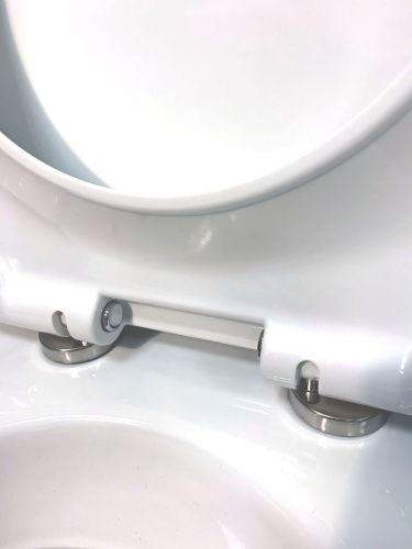 Унитаз напольный с бачком Creo Сeramique MARSEILLE COMBO-MA1002 белый с сиденьем с микролифт душевой смыв - фото 4