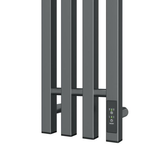 Полотенцесушитель электрический Point Гермес PN13832GB 20х120 серый - фото 4