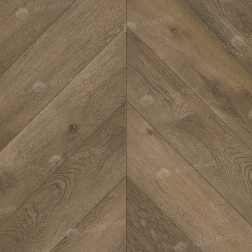 Кварцвиниловая плитка Alpine Floor Chervon Alpine LVT ECO 20-4 Дуб Насыщенный Chevron толщина 0.25 см 43 класс 555х127 - фото 5