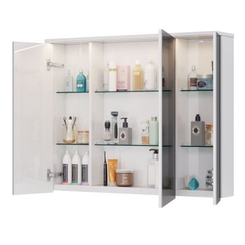 Зеркало-шкаф LeMark Zenon LM100ZS-Z 100х80 подвесной - фото 3