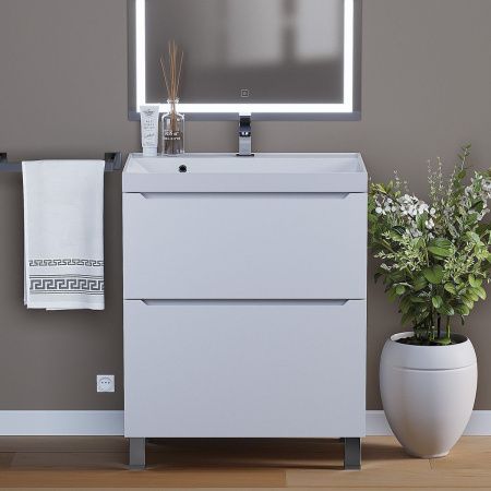 Тумба под раковину Uperwood Tanos 291120330 70х50 напольная цвет белый