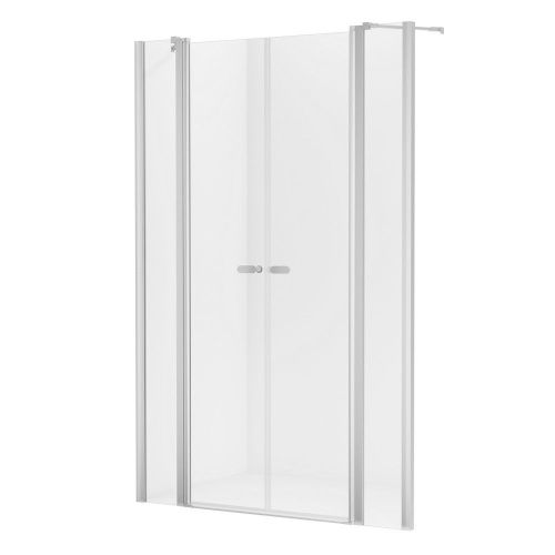 Душевая дверь New Trendy NEW SOLEO D-0267A 160х195 стекло прозрачное профиль хром