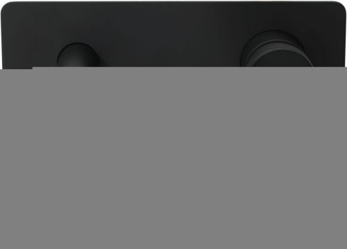 Смеситель для раковины Allen Brau Priority 5.31003-31 встраиваемый в стену черный - фото 4