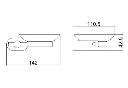 Мыльница BELZ B90502 - фото 2