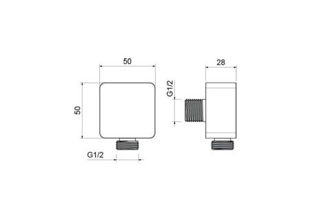 Шланговое подсоединение Aquatek AQ2459MB