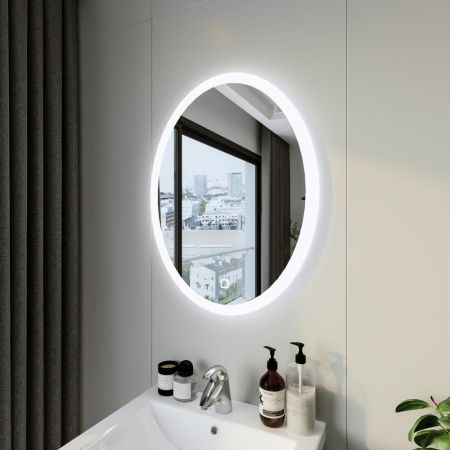 Зеркало с подсветкой Бриклаер Эстель 4627125414350 60х80 подвесное