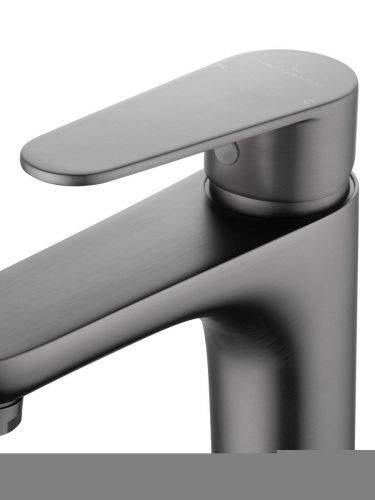 Смеситель Wonzon & Woghand Alfa WW-A40202-BGG на раковину серый - фото 4