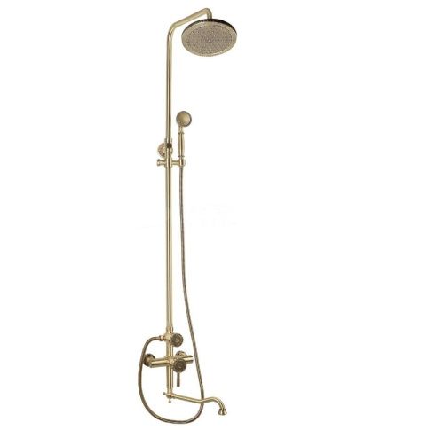 Душевая стойка Bronze de Luxe 10120DR настенная цвет бронза - фото 2