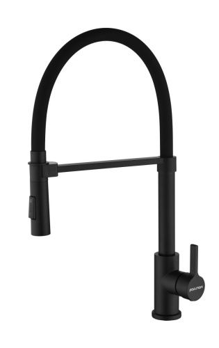 Смеситель для кухни Paulmark HALT Ha214021-AN на мойку черный