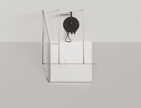 Душевой поддон из искусственного камня Salini OASI 120323MF 80х80 белый