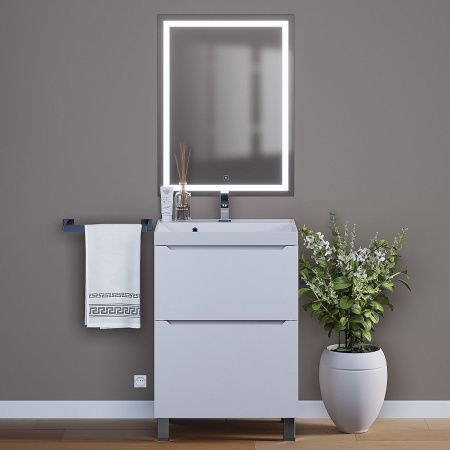 Тумба под раковину Uperwood Tanos 291120329 60х50 напольная цвет белый