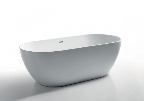 Ванна акриловая Vagnerplast Marbella KRBV169MAR7X-64 170х80 отдельностоящая овальная без каркаса - фото 3
