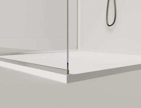 Душевой поддон из искусственного камня Salini OASI 120324M 100х100 белый