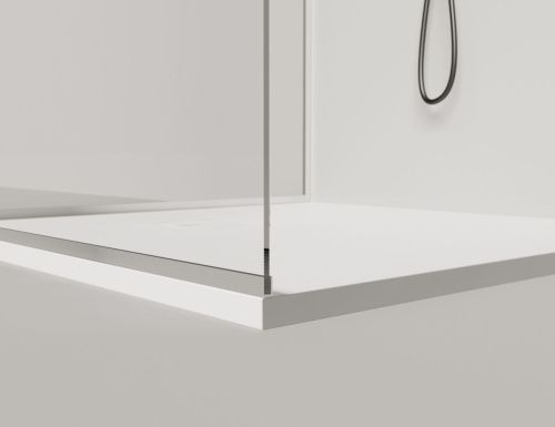 Душевой поддон из искусственного камня Salini OASI 120324M 100х100 белый - фото 4