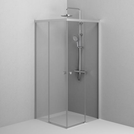 Душевой уголок Am.Pm X-joy W94G-403-9090-МТ1К 90х90 стекло прозрачное профиль хром без поддона