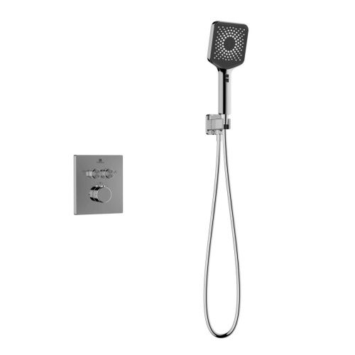 Душевая система Vincea Inspire VSFW-3I21MT4CH встраиваемая в стену цвет хром с термостатом - фото 3