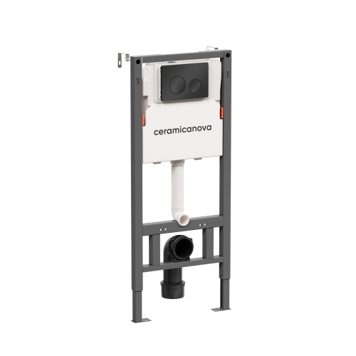 Инсталляция для унитаза с кнопкой Ceramica Nova Balance/Circle CN121001MB - фото 2