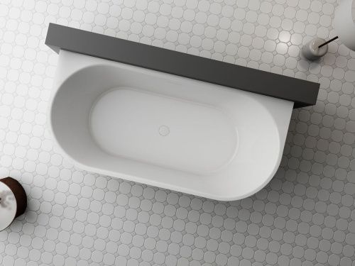 Ванна акриловая Vincea VBT-621 170х80 отдельностоящая овальная - фото 3