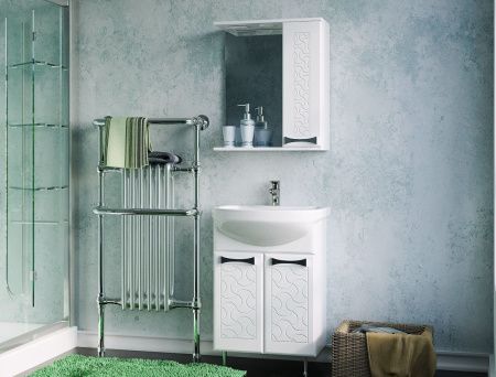 Тумба под раковину Stella Polar Ванда SP-00000201 60х30 напольная цвет белый