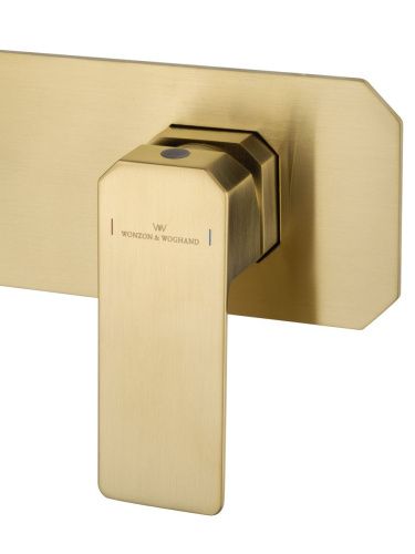 Смеситель для раковины Wonzon & Woghand Diamond WW-88869011-BG встраиваемый в стену золото - фото 4