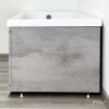 Экран под ванну Alavann Rita 75 см ALV0768002 торцевой МДФ серый
