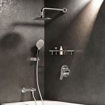 Душевая система Am.Pm X-Joy FB85A3RH10 встраиваемая в стену цвет хром